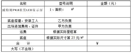 LED顯示屏租賃價(jià)格多少錢？包含哪些費(fèi)用