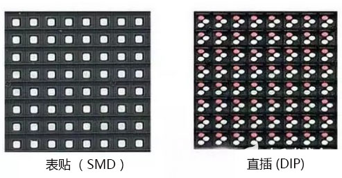 直插LED燈珠與表貼封裝對比