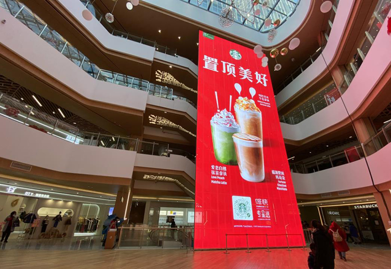 南京ITC MALL透明LED顯示屏項(xiàng)目